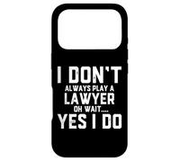 Carcasa para iPhone 17 Pro Abogado Divertido Disfraz Asesor Legal Abogados de Casos de litigios