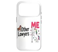 Carcasa para iPhone 17 Pro Abogado Divertido Unicornio Otros Abogados Yo Amante del