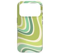 Carcasa para iPhone 17 Pro Abstract Groovy Wavy Retro 70's 80's Psychedelic