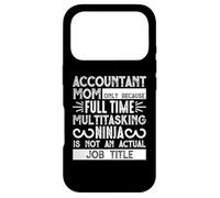 Carcasa para iPhone 17 Pro Accountant Mom Job Title Funny Mothers Day For Mommy
