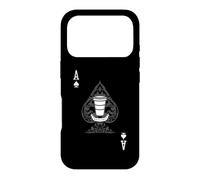 Carcasa para iPhone 17 Pro Ace of Cups Tarot Café Barista Jugando a Las Cartas Latte