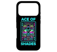 Carcasa para iPhone 17 Pro Ace of Shades Vaporwave Playa Estética Retro