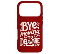 Carcasa para iPhone 17 Pro Adiós, Mudarse a Delaware
