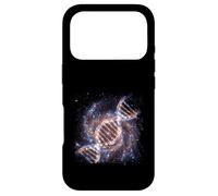 Carcasa para iPhone 17 Pro ADN Helix Galaxia Ciencia Espacial Cósmico Concepto Gráfico