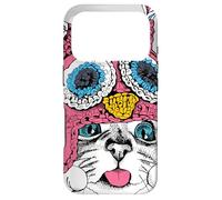 Carcasa para iPhone 17 Pro Adorable Owl Kitty Cat Taste of Snow Cute Winter Christmas