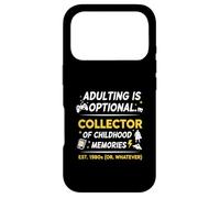 Carcasa para iPhone 17 Pro Adulting is Optional Funny Collector Infancia Kidults