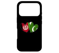 Carcasa para iPhone 17 Pro Afganistán Pakistán Corazón Banderas Cultura Afgana Pakistaní