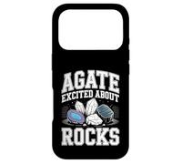 Carcasa para iPhone 17 Pro Agate Excited About Rocks Nerd de geología de Rocas |-