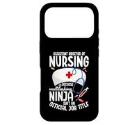 Carcasa para iPhone 17 Pro Agradecimiento del Puesto de Agradecimiento de Enfermera Directora Adon