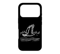 Carcasa para iPhone 17 Pro Aguilucho Norteño Line Art Ornitólogo