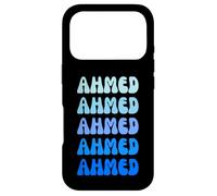 Carcasa para iPhone 17 Pro Ahmed Retro Name Stack Design