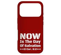 Carcasa para iPhone 17 Pro Ahora es el día de la salvación, Hoy es el día a Salvar