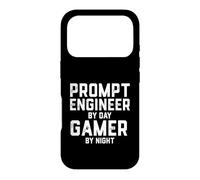 Carcasa para iPhone 17 Pro Ai Ingeniero rápido por día Gamer Night Funny Ai Data Center