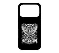 Carcasa para iPhone 17 Pro Alas de grulla Celestial de Larga Vida Japonesa Mítica