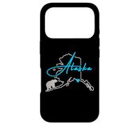 Carcasa para iPhone 17 Pro Alaska América con Oso Polar