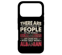 Carcasa para iPhone 17 Pro Albania Diseño Albaneses Hombres y Mujeres