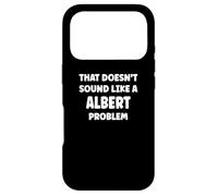 Carcasa para iPhone 17 Pro Albert Personalized Custom Boys Albert Name