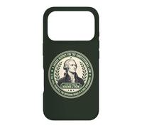 Carcasa para iPhone 17 Pro Alexander Hamilton Cita Importancia del Derecho Constitucional