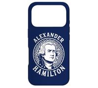 Carcasa para iPhone 17 Pro Alexander Hamilton Patriota Americano, Padre Fundador