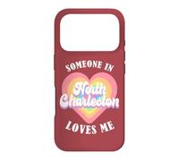 Carcasa para iPhone 17 Pro Alguien en North Charleston me ama corazón