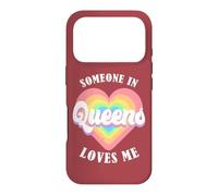 Carcasa para iPhone 17 Pro Alguien en Queens me ama el corazón del Condado