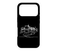 Carcasa para iPhone 17 Pro Alhambra Arte Lineal Amante de la Historia