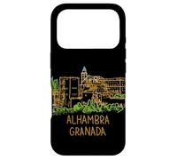 Carcasa para iPhone 17 Pro Alhambra Granada España Viaje Souvenir City Monumento Regalo