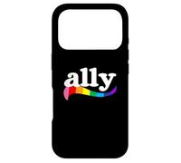 Carcasa para iPhone 17 Pro Aliado Arco Iris Hunk Amigo Gay Orgullo LGBTQ Derechos Desfile Ajuste