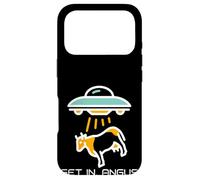Carcasa para iPhone 17 Pro Alien Abduction Cattle Angus Beef We're Having Hamburgers