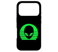 Carcasa para iPhone 17 Pro Alien Head Face Retro Vintage Science-Fiction