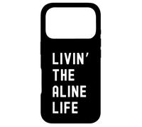 Carcasa para iPhone 17 Pro Aline viviendo la Vida de Aline Nombre Divertido