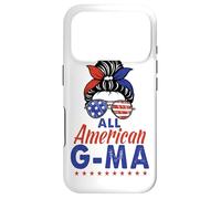 Carcasa para iPhone 17 Pro All American G-Ma Grandma Sunglasses USA Flag 4th of July