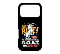 Carcasa para iPhone 17 Pro All Rise The Fantasy Football Goat Has Arrived Men Women