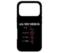 Carcasa para iPhone 17 Pro All You Need is Love Math