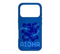 Carcasa para iPhone 17 Pro Aloha Hawaii Blue Hibiscus
