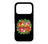 Carcasa para iPhone 17 Pro Aloha Hawaiian Flowers Tropical Island Paradise