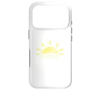 Carcasa para iPhone 17 Pro Amanecer Sereno Sol Minimalista Naturaleza Tranquila
