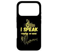 Carcasa para iPhone 17 Pro Amante de la Guitarra, Amante de la música, Profesor de música, Notas Music