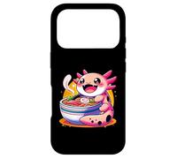 Carcasa para iPhone 17 Pro Amante de los Fideos de Anime Kawaii Axolotl Ramen Feast