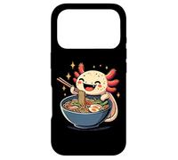 Carcasa para iPhone 17 Pro Amante de los Fideos de Anime Kawaii Axolotl Ramen Feast