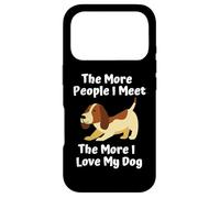 Carcasa para iPhone 17 Pro Amante de los Perros, cuanta más Gente conozco, más Amo a mi Perro
