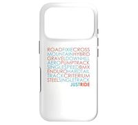 Carcasa para iPhone 17 Pro Amante del Ciclismo Just Ride