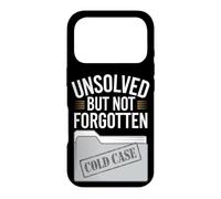 Carcasa para iPhone 17 Pro Amante del Crimen Verdadero y Amante del Misterio sin Resolver