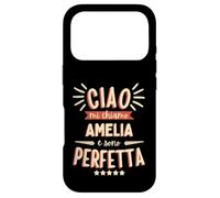 Carcasa para iPhone 17 Pro Amelia Idea Regalo Personalizzata Amica Nome Divertente