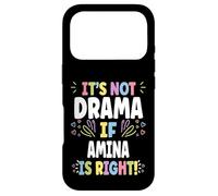 Carcasa para iPhone 17 Pro Amina Personalized Women's Gift Custom Amina