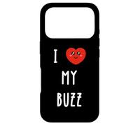 Carcasa para iPhone 17 Pro Amo A Buzz Nombre Gracioso