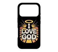 Carcasa para iPhone 17 Pro Amo a Dios Devoción Espiritual Fiel