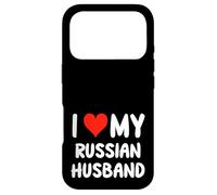 Carcasa para iPhone 17 Pro Amo a mi Marido Ruso - Corazón - Lindo - Rusia