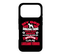 Carcasa para iPhone 17 Pro Amo a mi Perro Lakeland Terrier Amantes Divertidos de los