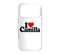Carcasa para iPhone 17 Pro Amo CORAZÓN Camilla